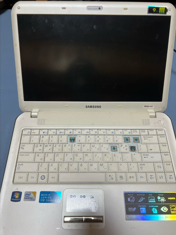 삼성 SENS X420 구형 노트북 부품용--4