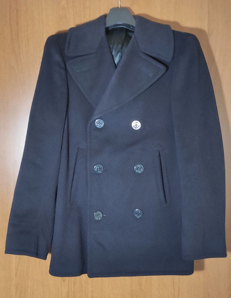 60s 미해군 피코트 usn 100사이즈--1