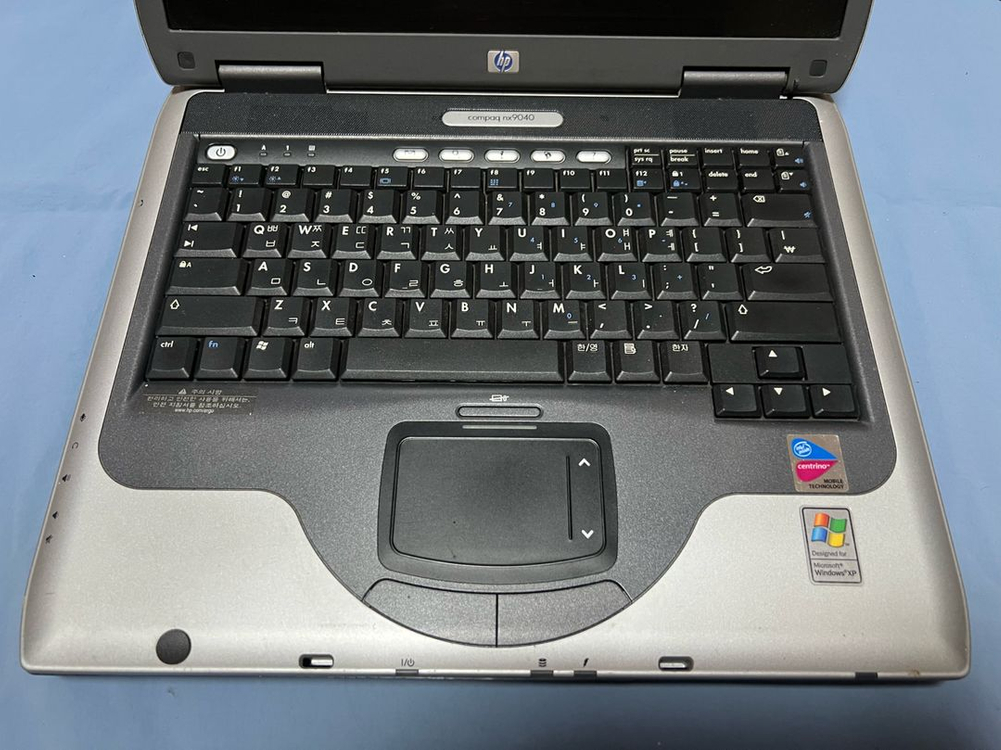 HP Compaq nx9040 노트북 (소장 부품용) 이미지