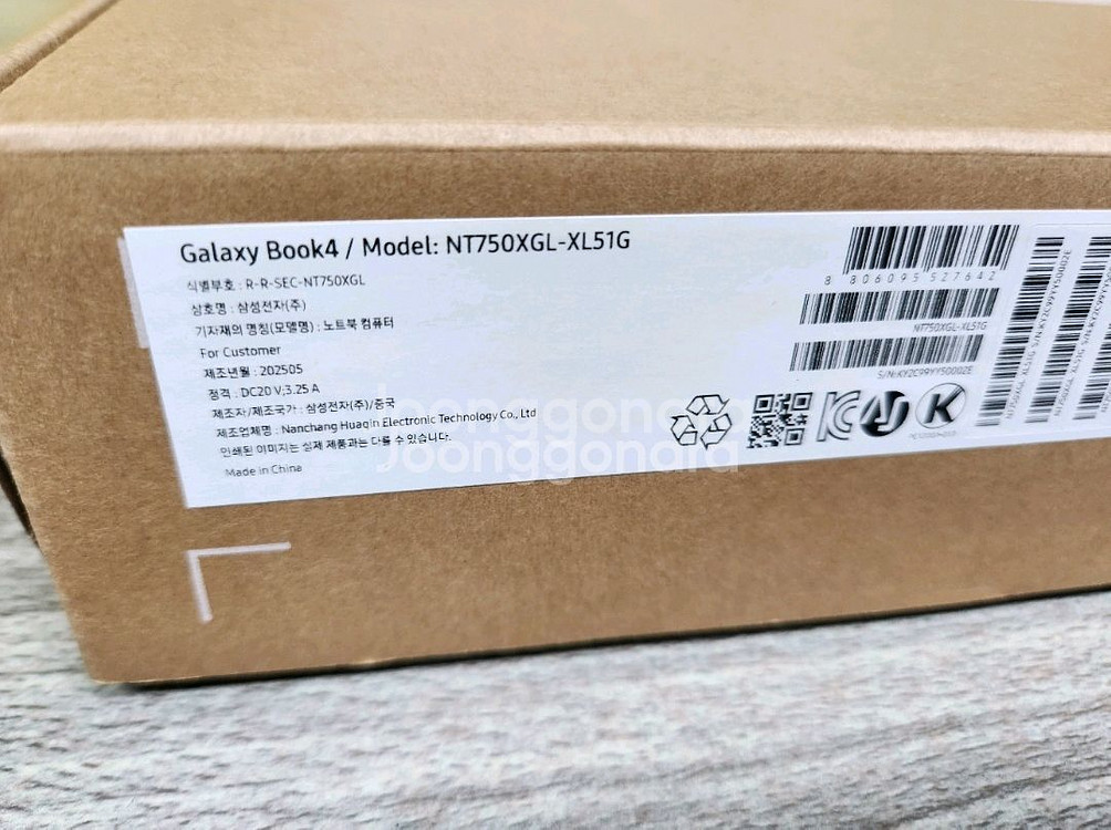 삼성전자 갤럭시북4 NT750XGL-XL51G 팝니다--1