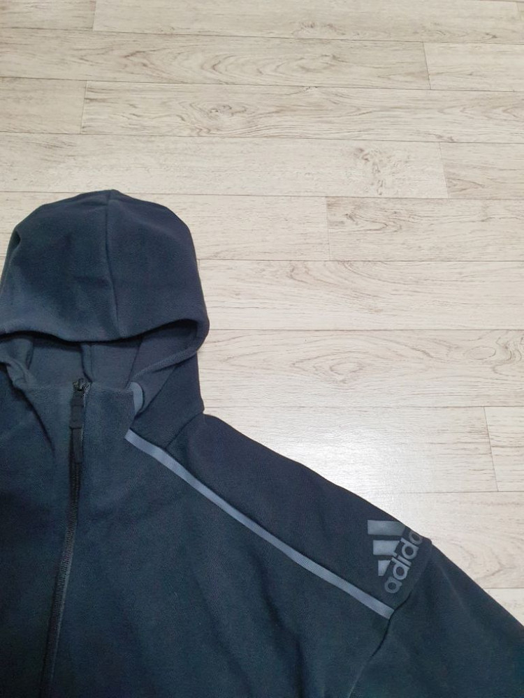 100 아디다스 가을 후드 집업 자켓 남100 완전깨끗 이미지