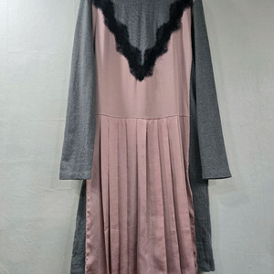 럭키슈에트) 새틴 면 롱원피스