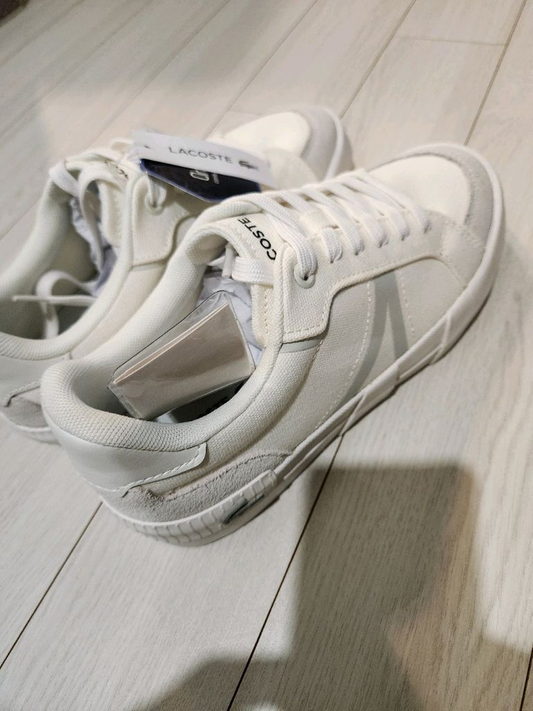 택새상품)라코스테 운동화 RZ0044W52G 21G 라코스테 여성 헤리티지 스니커즈 사이즈240여러 중고사이트에도--3