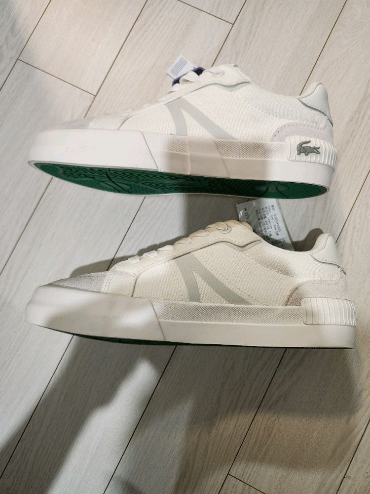 택새상품)라코스테 운동화 RZ0044W52G 21G 라코스테 여성 헤리티지 스니커즈 사이즈240여러 중고사이트에도--5