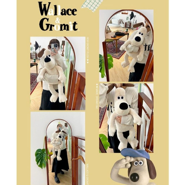 [새상품] 대형 그로밋 인형 70cm 택O--1