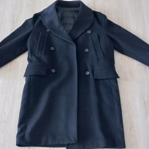 남성 90 S 사이즈 오버핏 코트 택포 2회착