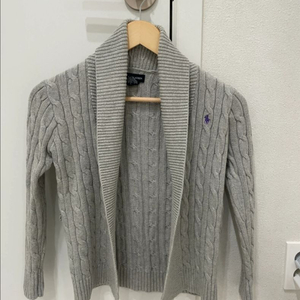 폴로 랄프로렌 키즈 케이블 가디건 M