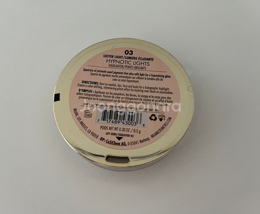 밀라니 힙노틱 라이츠 3호 러스터 라이트--1