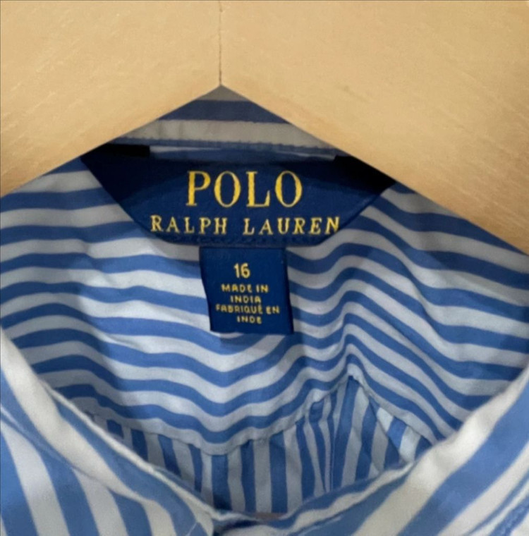 폴로 랄프로렌 스트라이프 여아 원피스 16--2