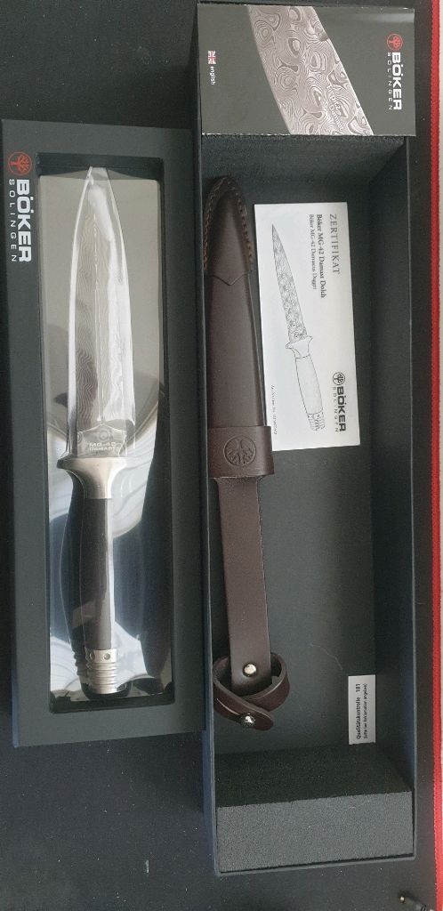 보커 MG42 +P08 다마스커스 대거나이프 일괄+KPL포함 이미지