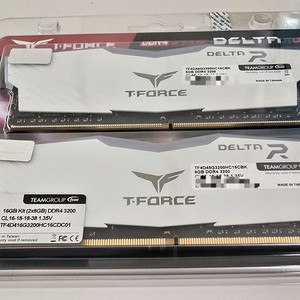 인천 DDR4 16GB (2X8) Tforce Delta RGB 새상품