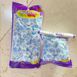 *CU반택포* 크린스타 화이트캄파 650 부직포형 서랍장 나프탈렌 탈취제 2봉지