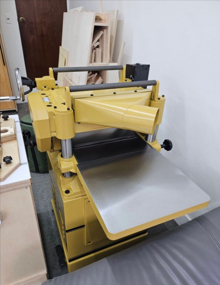 파워메틱 15인치 헬리컬 자동대패 (새제품) 이미지