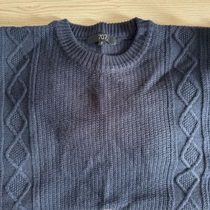 707스튜디오 니트 2사이즈 다크네이비