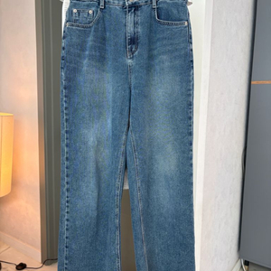 슬로우앤드 와이드 데님 L