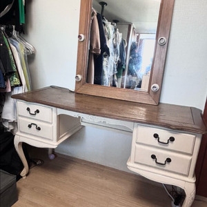 까사미아 화장대 카라시리즈 (거울미포함)