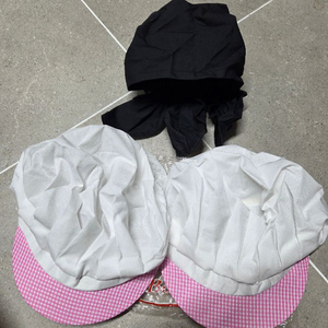 위생 모자 2개 새거 몽땅