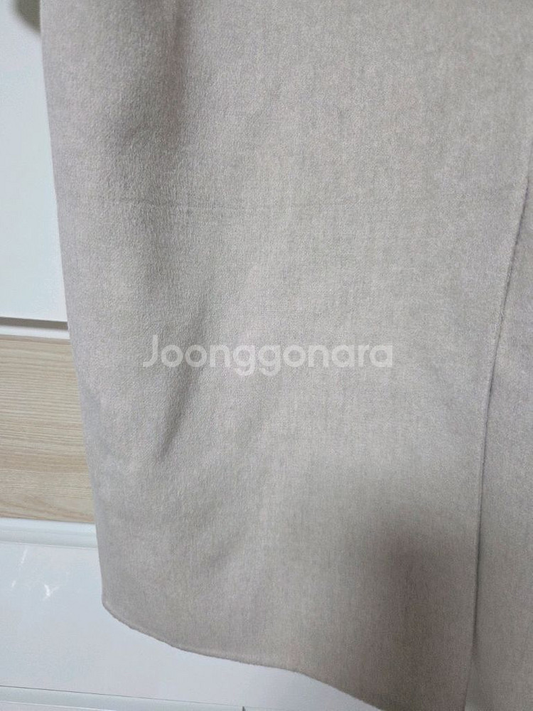 더캐시미어 캐시미어 블렌드 핸드메이드 코트 페일베이지 55 랑방 마인 타임 시스템--9