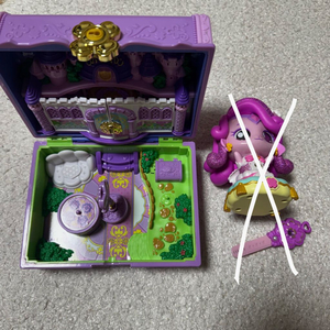 행운핑 상자 하우스 + 행운핑 피규어