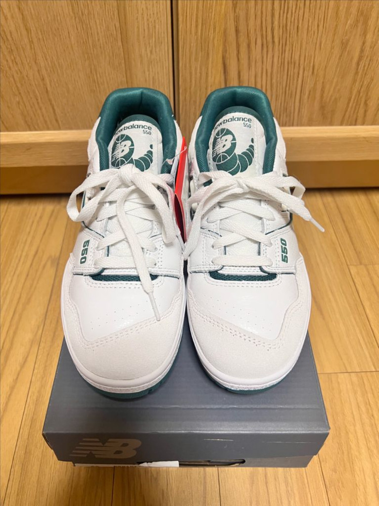 뉴발란스 BB550STA 그린 와이드 245mm 새상품 이미지