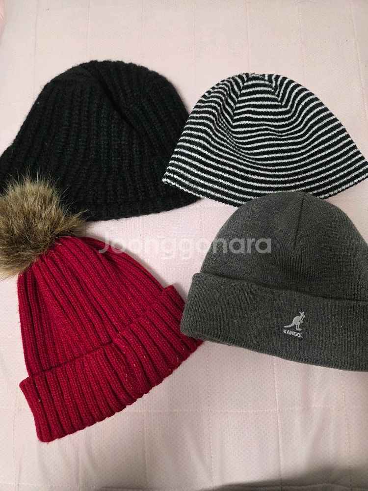 캉골비니 포함4개 비니3개벙거지1개--1