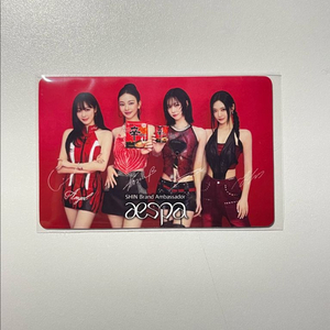 에스파 신라면 포토카드