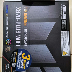 라이젠7 7700X + ASUS TUF Gaming X870-PLUS WIFI