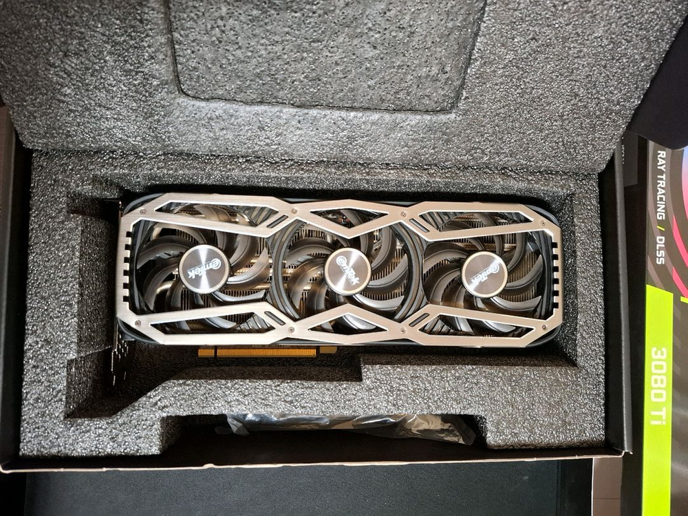 컴퓨터 그래픽카드 EMTEK RTX 3080TI 12GB--1