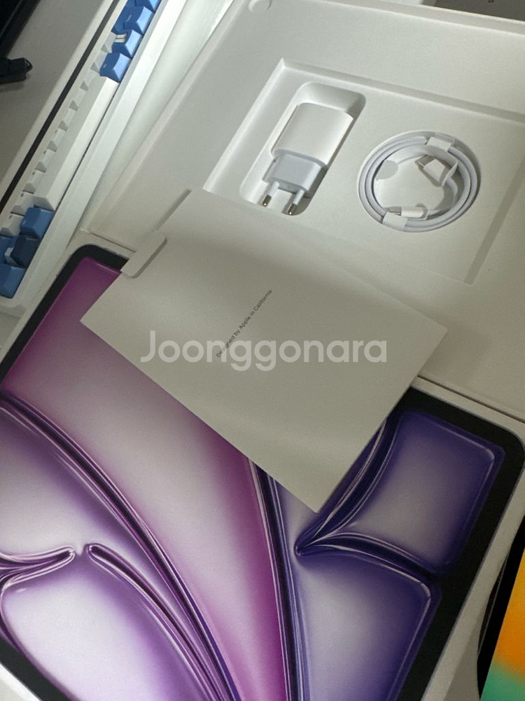 아이패드 에어13 m2 128GB 퍼플--3