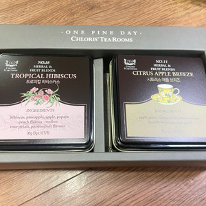 클로리스 티 세트 티캔 2종