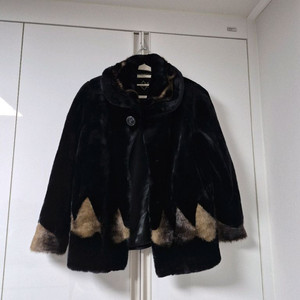 인조퍼 코트66~77사이즈라보심되요