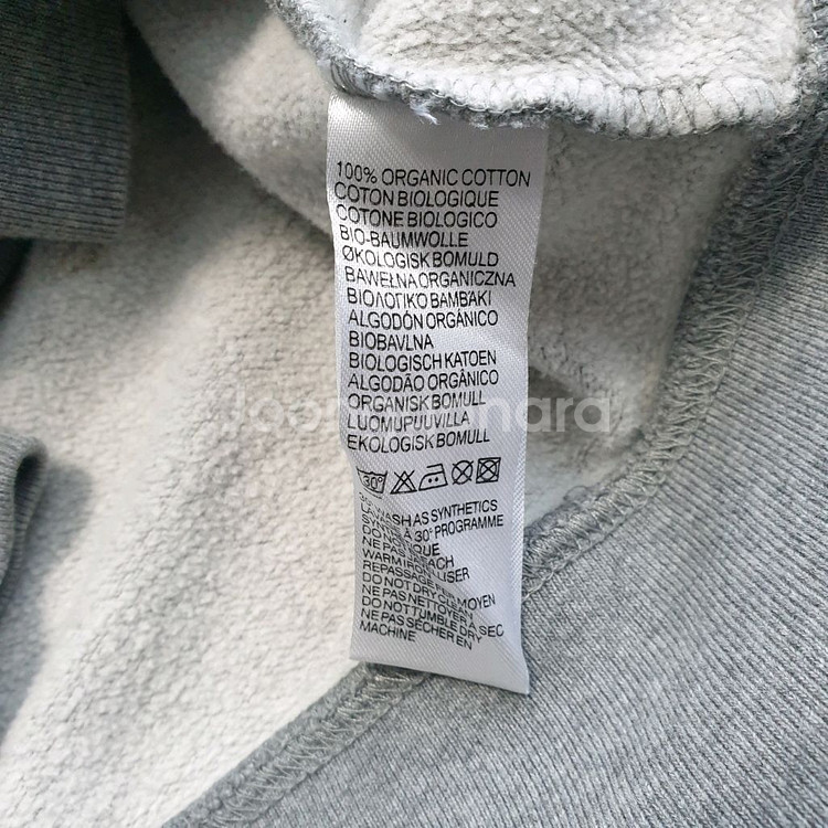 폴스미스 그레이색상 기모안감 맨투맨티셔츠 XL 103--6