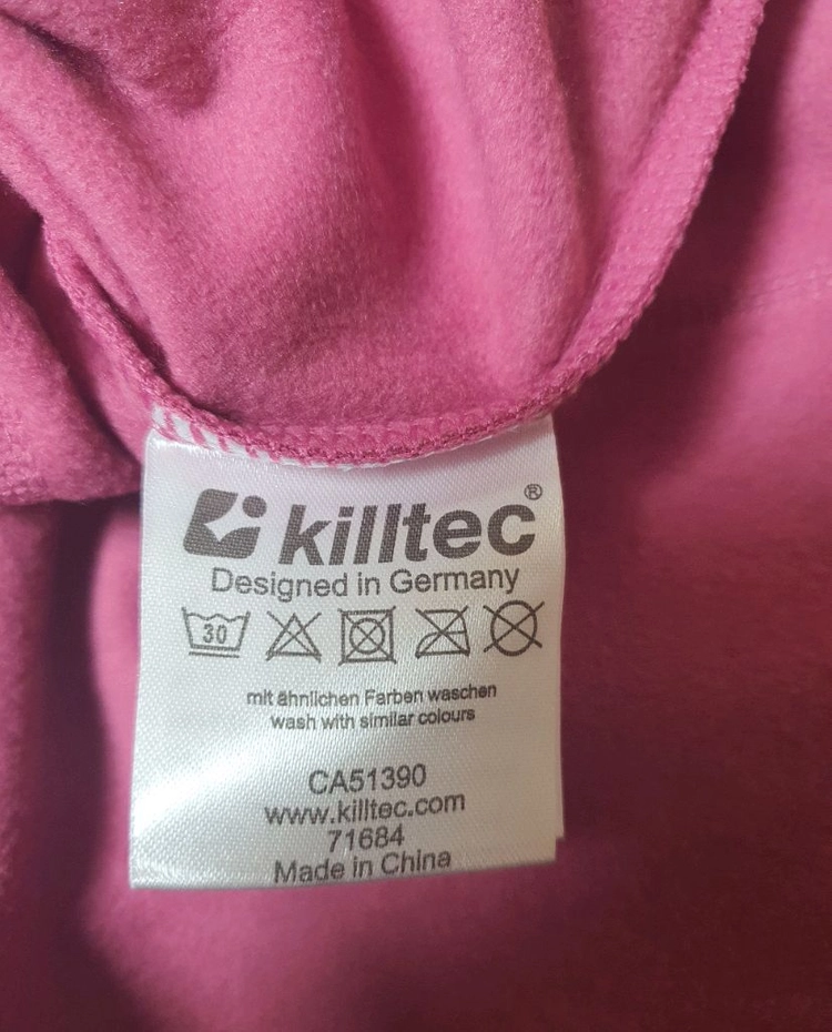 [새상품] killtec 킬텍 키즈 하프집업 기모 긴팔티 이미지