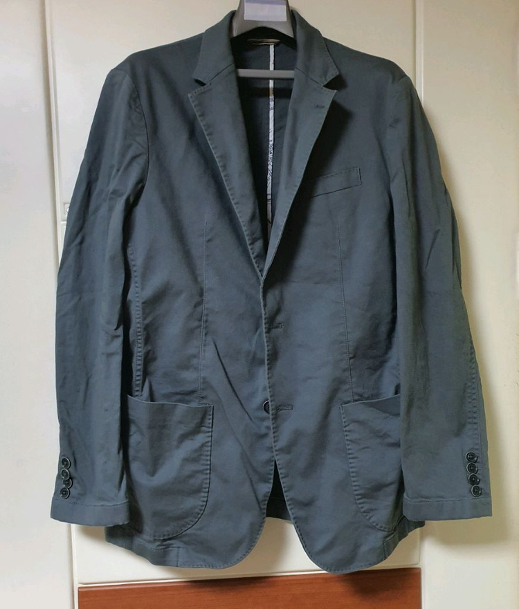 라이프로그 스트레치 가먼트워싱 셋업 자켓 재킷--3