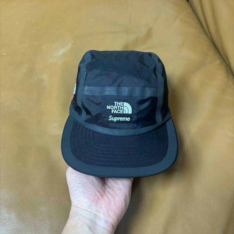 슈프림 노스페이스 캠프캡 모자 서밋 블랙--2