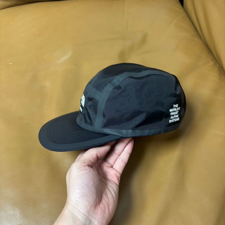 슈프림 노스페이스 캠프캡 모자 서밋 블랙--4