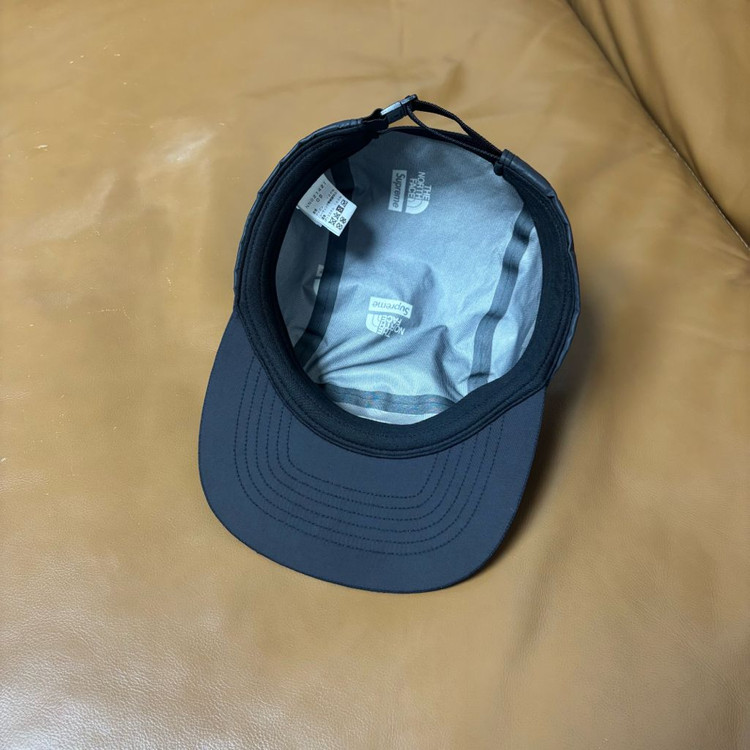 슈프림 노스페이스 캠프캡 모자 서밋 블랙--6