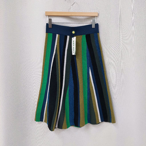 KENZO 겐조 스트라이프 니트 스커트