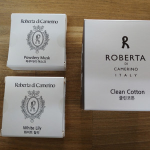 로베르타 세라믹 클립 방향제 1세트 + 리필 2박스 (총4개입) 차량용 방향제 실내 방향제