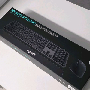 로지텍 MX Keys S 콤보 (키보드+마우스+팜레스트 세트) 판매합니다 (국내정발)