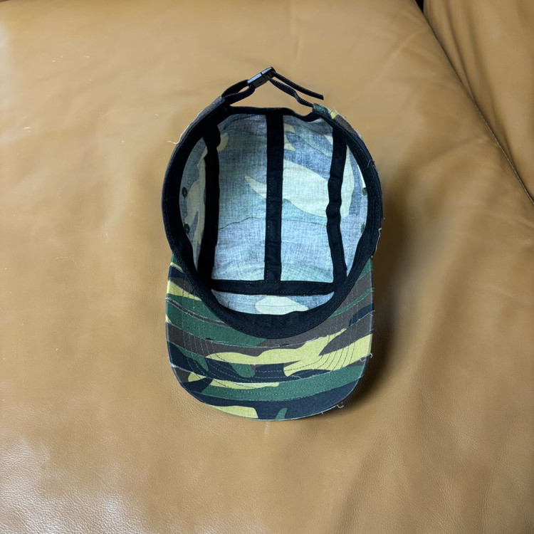 슈프림 캠프캡 모자 박스로고 레이어드 우드랜드 카모--5