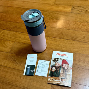 아소부 텀블러 600ml 텀블러 팝니다