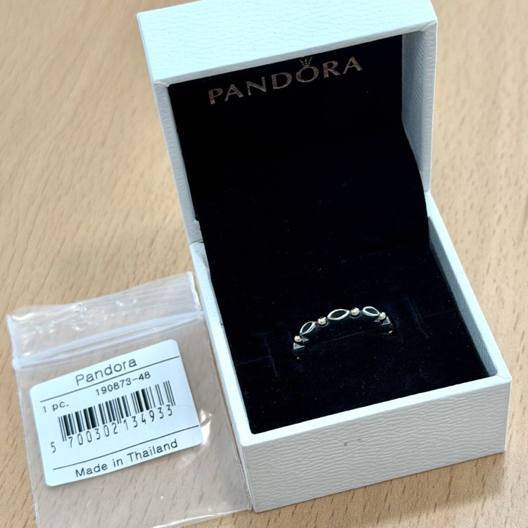 판도라 올웨이즈 앤 포에버 콤비 반지 링 이미지