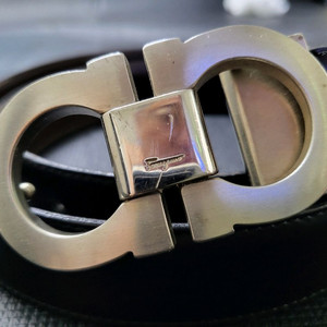 페레가모 남성 벨트 간치니