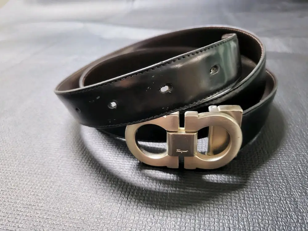 페레가모 남성 벨트 간치니 이미지