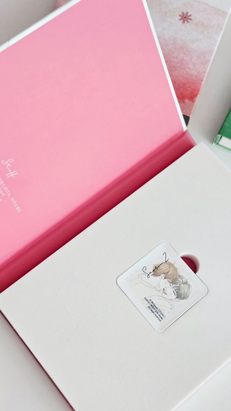 비밀사이 오디오 웹툰세트 이미지