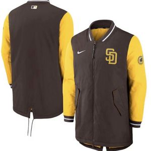 나이키 컬렉션 샌디에이고 파드리스 덕아웃 롱패딩 점퍼 L(105)