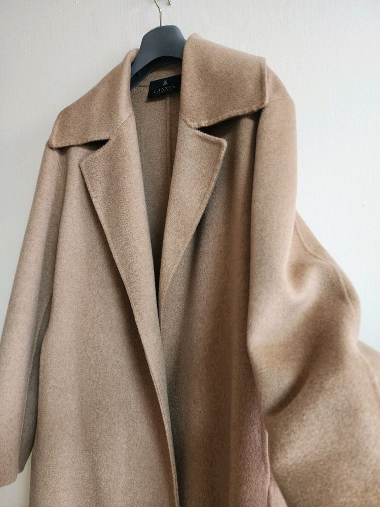 랑방컬렉션 캐시미어 코트(한섬 랑방 타임 오브제 미샤 마인 더캐시미어)--2