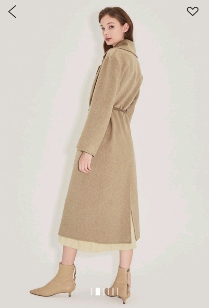 랑방컬렉션 캐시미어 코트(한섬 랑방 타임 오브제 미샤 마인 더캐시미어)--8