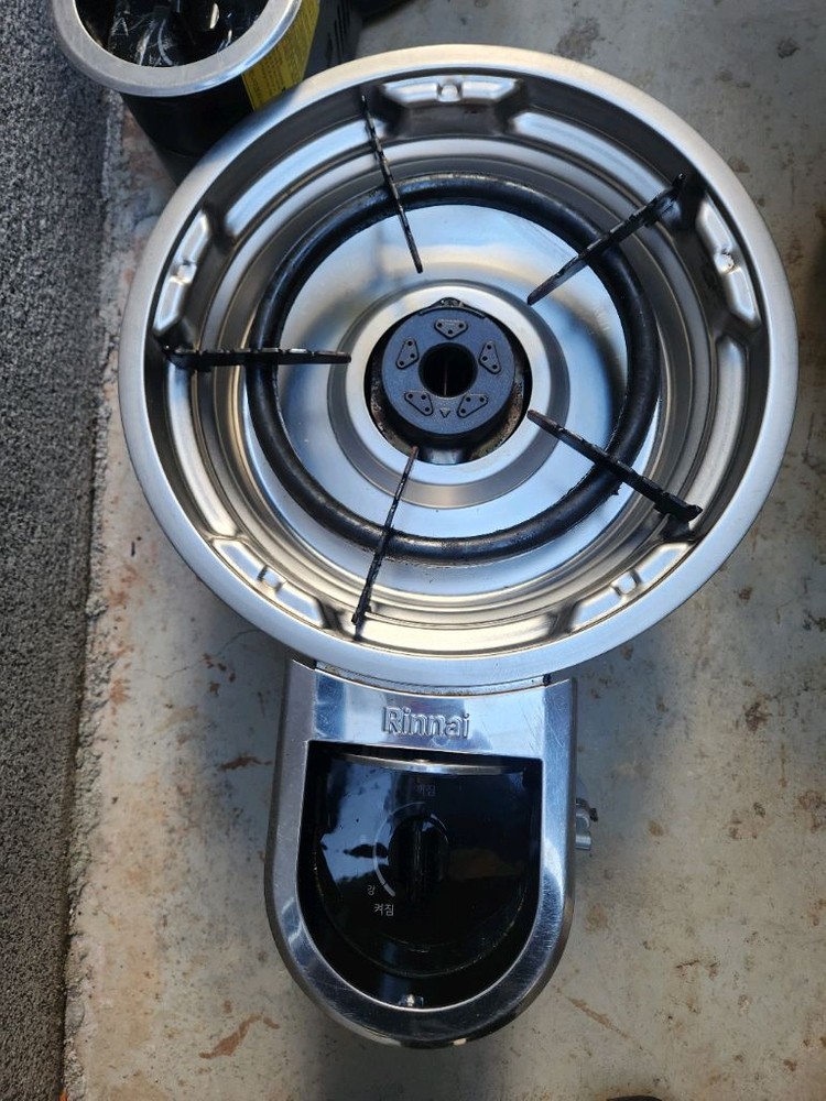 린나이 RIR-4000S 1구 가스레인지 10개--1